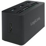 Logilink USB 3.0 hub, with all-in-one card reader, black, CR0042 | ePonuda.com