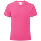 Fruit Of The Loom Pink Girls' T-shirt Iconic Cijene