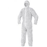 Albo Kombinezon sa kapuljačom za jednokratnu upotrebu beli xl i xxl | Eponuda.com