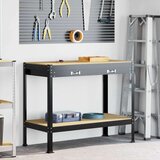  Radne klupe s ladicama Crna 81 x 41 x 145 cm Konstruirano drvo | shoptok.hr