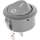 STIKALO 0-1 220V/6A za montažo fi: 22mm srebrne barve, (21000969)