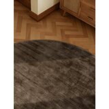 Vikosa Rjava ročno tkana viskozna okrogla preproga ø 150 cm Noemi – | Shoptok.si