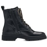 Tamaris Gležnjače na vezanje crna | shoptok.hr