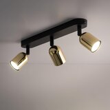  LED RGBW prigušiva spot svetiljka TOP 3xGU10/6,5W/230V 2700-6500K crna/zlatna | Eponuda.com