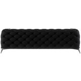 Ropez Crna baršunasti sofa 243 cm Chelsea – | shoptok.hr
