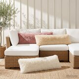  Presvlaka za jastuk 2 pcs HEERLEN Ružičasta 40 x 145 cm PV flis | shoptok.hr