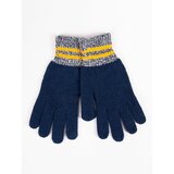 Yoclub Man's Gloves RED-0074F-AA50-006 Navy Blue Cene