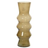Dekordom vaza recycled glass 36cm 648441 - brown - kmg ( 041187 )