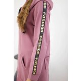 Kesi Sweatshirt with back zip dark pink | shoptok.hr