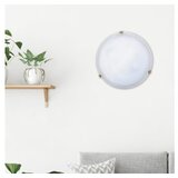 Rabalux alabastro plafonjera D40 E27 2x60W bela/zlato Cene