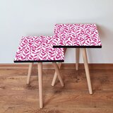 Hanah home set klub stočića 2Shp378, 2 komada, Rozi | ePonuda.com