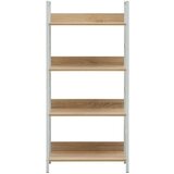 Police Knjižna polica 4-nadstropna hrast 60x27,6x124,5 cm inž. les, (20771764) | Shoptok.si