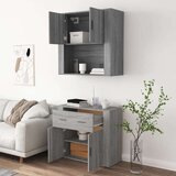  Visoka komoda siva sonome od konstruiranog drva | shoptok.hr