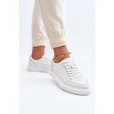 VINCEZA Women's Sneakers Natural Leather White Dimpna | Shoptok.si