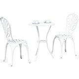 Bistro set za vrt 3 pcs Aluminij | shoptok.hr