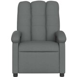 vidaXL Naslanjač temno siv blago | Shoptok.si