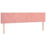  Box spring postelja z vzmetnico roza 200x200 cm žamet, (20894622) | Shoptok.si