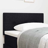  Uzglavlje podesivo po visini s uzglavljem Crna 100 cm tkanina | shoptok.hr