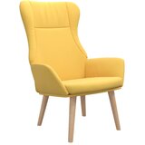 The Living Store Stol za sproščanje gorčično rumeno blago - Stol Za Sproščanje, (21420458) | Shoptok.si