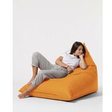 Atelier Del Sofa lazy bag pyramid big bed pouf orange cene