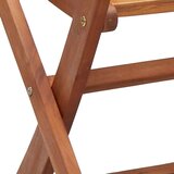  Sklopive vrtne stolice 6 kom 51x66x95 cm masivno drvo bagrema | shoptok.hr