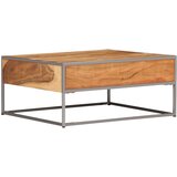  Stolić za kavu 75 x 75 x 35 cm od masivnog bagremovog drva | shoptok.hr