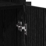  Highboard Crni hrast 80 x 42,5 x 185 cm Konstruirano drvo | shoptok.hr