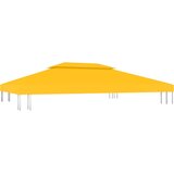  Pokrov za sjenicu s 2 razine 310 g/m² 4 x 3 m žuti | shoptok.hr