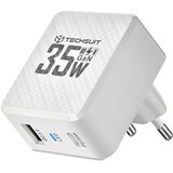 Techsuit Mrežni Punjač – GaN, USB, Type-C, Brzo punjenje, PD35W – Bijela KP36770 Cene
