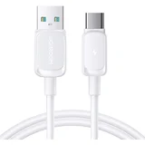 Kabel za punjenje Multi - Color Series A14 USB - A / USB - C 3A - Bijela / 1.2m