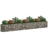  Gabionska povišena gredica od pocinčanog željeza 400x50x50 cm | shoptok.hr