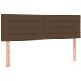  Box spring postelja z vzmetnico temno rjava 140x200 cm blago, (20726444) | Shoptok.si