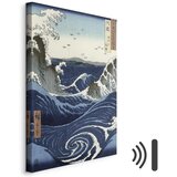  Slika - Utagawa Hiroshige – View of the Naruto whirlpools at Awa 40x60 Akustična | shoptok.hr