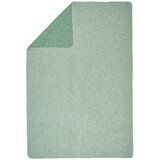 Bio:Vio tanka odeja 140/200 cm temno zelena | Shoptok.si