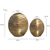 Livetastic Set Dekorativnih Vaz Goldie, 2 Kos | Shoptok.si