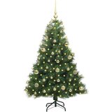 vidaXL Umjetno božićno drvce s stalakom Zelena 120 cm PE i PVC | shoptok.hr