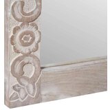  Zrcalo za kupaonicu Bijeli 70 x 50 x 2 5 cm Čvrsto drvo manga - Bijeli | shoptok.hr