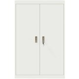 Ormarić Omarica za shranjevanje 2 pcs Bela 90 x 40 x 140 cm Jeklo, (5000152557) | Shoptok.si