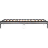  Okvir za krevet boja hrasta 100x200cm konstruirano drvo i metal | shoptok.hr