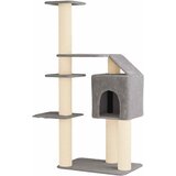 Mačje drvo s sisalnim postoljima za grebanje Svjetlosiva 183 cm | shoptok.hr