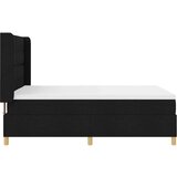Box spring krevet s madracem Crna 140 x 190 cm tkanina | shoptok.hr