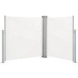 vidaXL Zložljiva stranska tenda krem 140x600 cm Cene