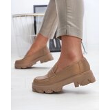 Resti Women's light brown moccasins on a solid sole Desika - Footwear | ePonuda.com