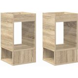  Stranska miza 2 pcs Sonoma hrast 30 x 30 x 56 cm, (5000201833) | Shoptok.si