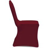 vidaXL Navlake za stolice rastezljive bordo 24 kom | shoptok.hr
