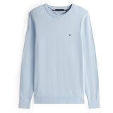 Tommy Hilfiger Pulover 'Essential' mornarska / svetlo modra / rdeča / bela Cene