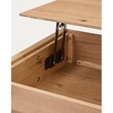 Kave Home Mizica v hrastovem dekorju v naravni barvi 60x120 cm Alguema – | Shoptok.si