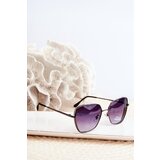 PRIUS Women's sunglasses with glitter inserts UV400 black Cene