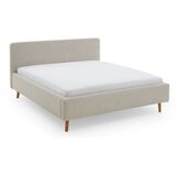 Meise Möbel Bež tapecirani bračni krevet 160x200 cm Mattis – | shoptok.hr