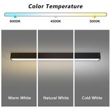  Immax NEO 07256L - LED prigušiva svetiljka LUNGO 38W/230V Wi-Fi Tuya crna + daljinski upravljač | Eponuda.com